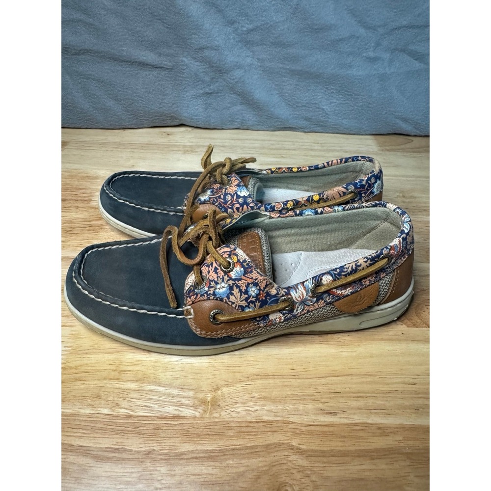 Sperry Top-Sider Floral Boat Shoes – Women's Size 7